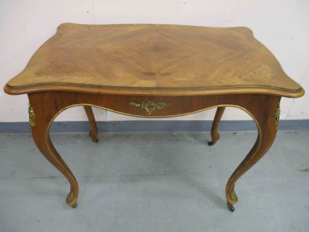 6675 - Stul salonni rokoko styl 1910  92 x 62 cm  V - 76 cm  -  6 300 kc 